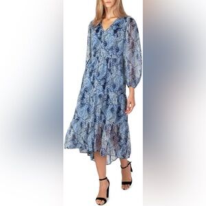 Joie XXL Parisian Paisley Printed Dress